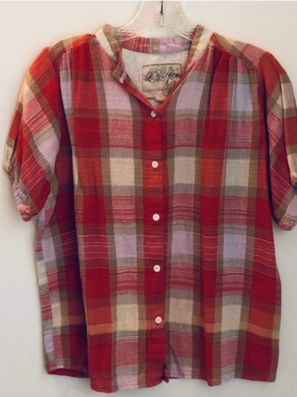Ace & Jig Aidan blouse in Picnic
